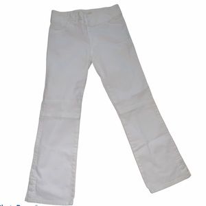 TORY BURCH white bootcut vintage jeans